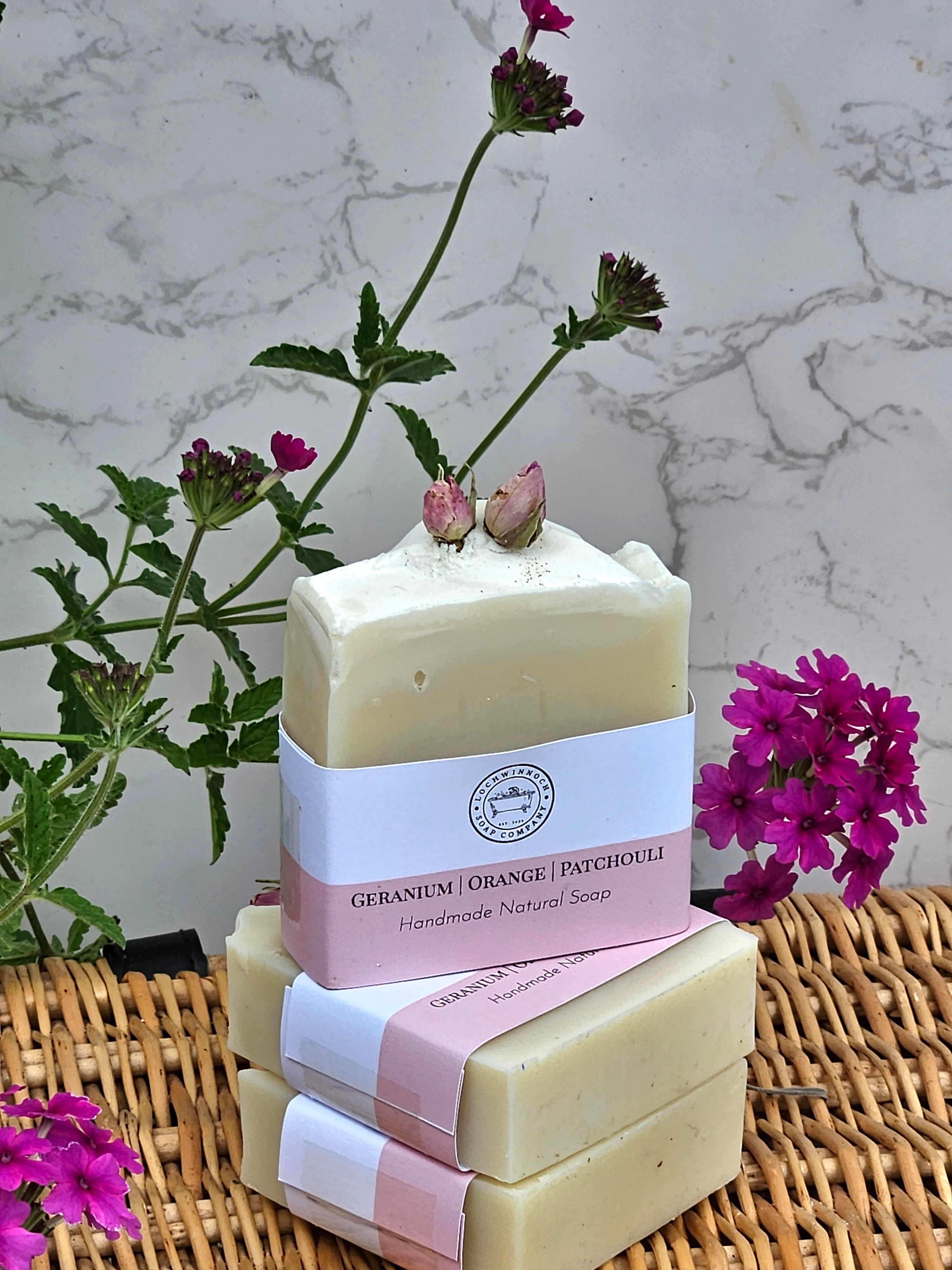 Geranium Orange Patchouli Lochwinnoch Soap Company